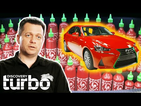 The Custom Made 2017 Lexus Sriracha IS l Inside West Side Customs