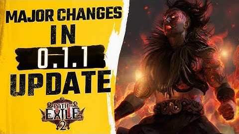 The BIGGEST Changes in 0.1.1 Update | Path of Exile 2