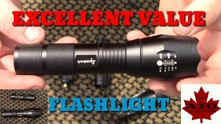 Tquens buget flashlight (low price, excellent  value)