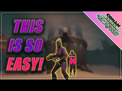 Warmaker's Dungeon FAST & EASY | Weapon & Armor Recipes | Conan Exiles Guide
