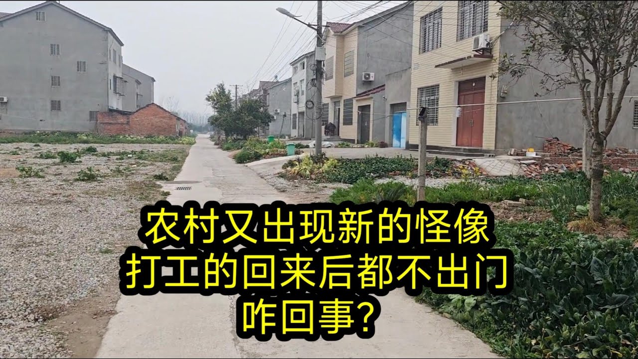 湖北农村又出现反常现象，打工的回来后都不出门，一切来的太突然了
