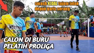 DEFINITION OF SMASH UNDER NET | SI TANGAN KIDAL BIKIN ULAH FEAT SANDY AKBAR, FEBRY MAULANA, AZIS BC