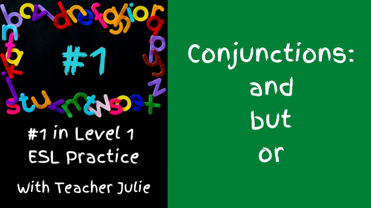 Conjunctions and or but - YouTube
