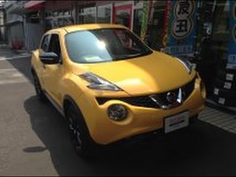 Nissan マイナーチェンジ新型juke ジューク やっとみつけた黄色いボディー Youtube