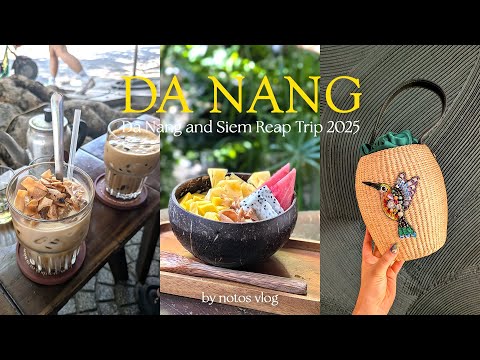 { vlog } ダナン リトリート旅|緑に囲まれたホテルでデトックス🌿ココナッツコーヒー🥥ホイアン⛵五行山⛰️