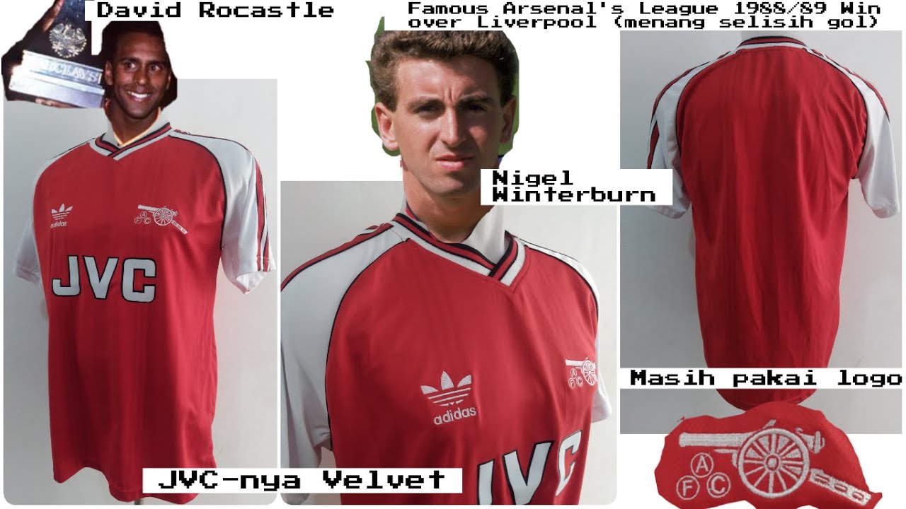  review Jersey Baju  Bola  Arsenal  FC Retro Lawas The 