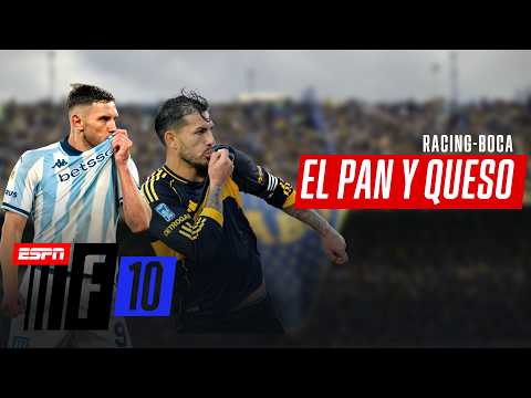 ¡MARTÍN SOUTO Y EQUIPO HICIERON EL PAN Y QUESO DE RACING - BOCA ANTES DEL CLÁSICO! #ESPNF10