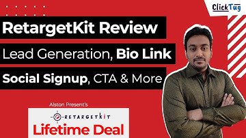 RetargetKit Review - Lead Generation, Bio Link, Curated Page, Social Signup & More