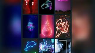 Neon Wallpaper HD offline - best app in baground. HD pictures and free screenshot 1