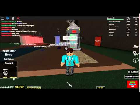 Roblox The Clone Factory Codes Pt 1 Youtube - roblox clone factory codes