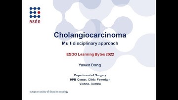 ESDO Learning Bytes Cholangiocarcinoma by Yawen Dong