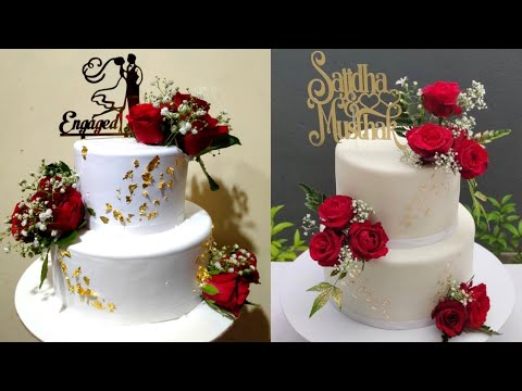 Zyozique 1 Pack Gold We're Engaged Cake Topper Bridal Shower Cake Pick  Decorations for Wedding Engagement Theme Party Decorations : Amazon.in:  Toys & Games