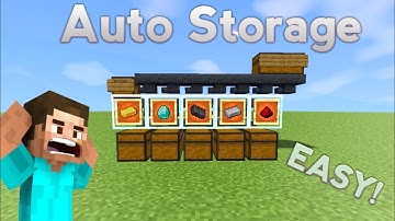 Minecraft Full Automatic Sorting System - 1.20+