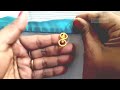Latest new double ring beads design #how to make saree kuchu #beadssareekuchu #latest