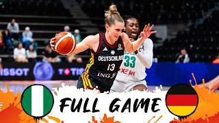 Nigeria v Germany | Full Basketball Game | #FIBAWWC 2026 Qualifying Tournament