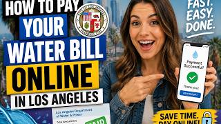 How to pay your water bill online in Los Angeles