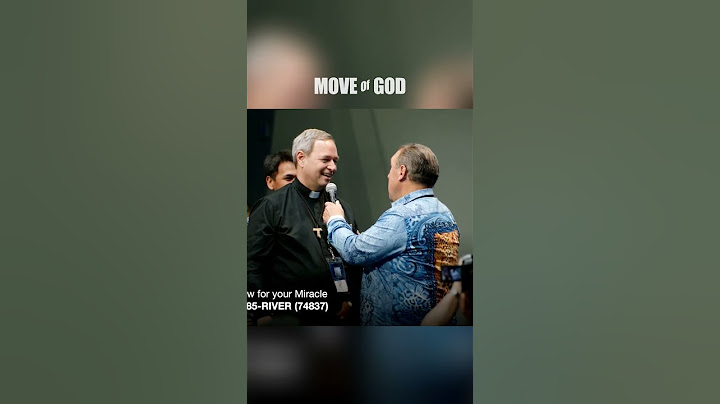 Second Catholic Priest Touched by the Power of God 🔥 Rodney Howard-Browne