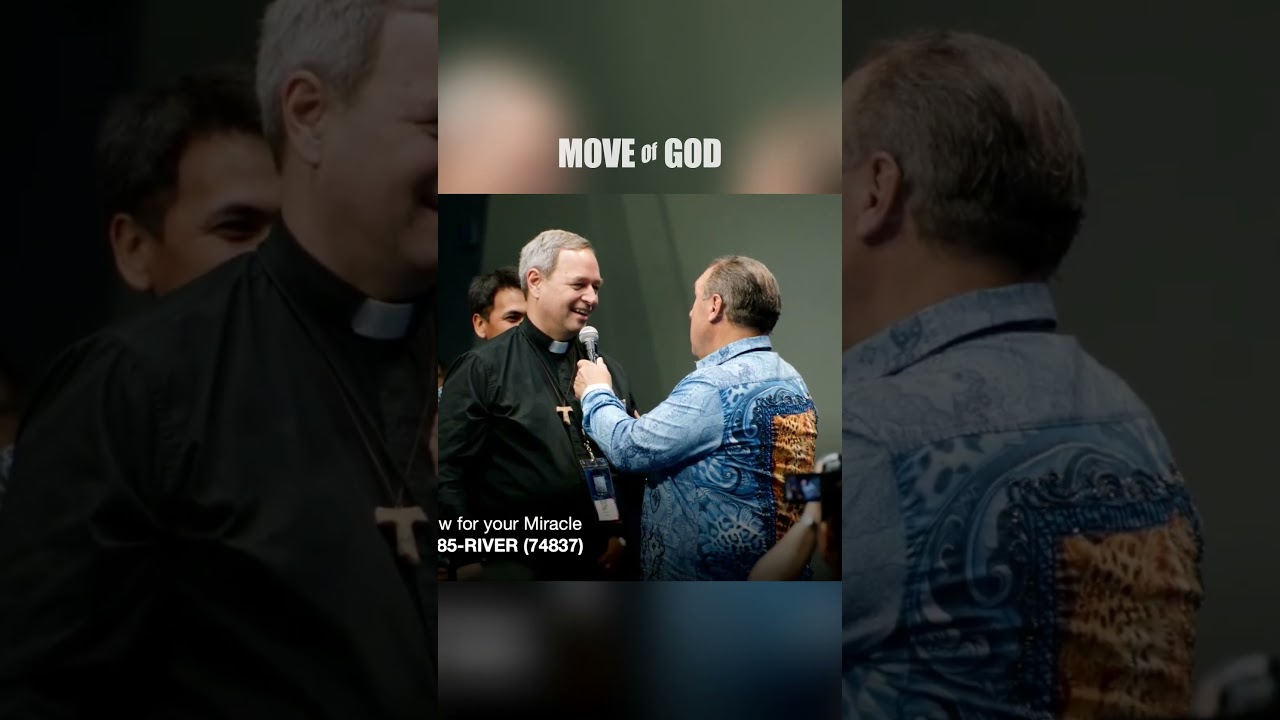 Second Catholic Priest Touched by the Power of God 🔥 Rodney Howard-Browne