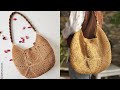 part 3/3 | 🌞 Sun Motif Crochet Bag from Paper Yarn - A Unique 5-Motif Design