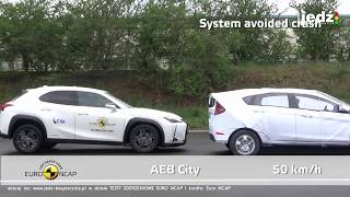 Testy zderzeniowe Euro NCAP | Lexus UX