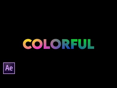 Particles Text Effect in After Effects - After Effects Tutorial
