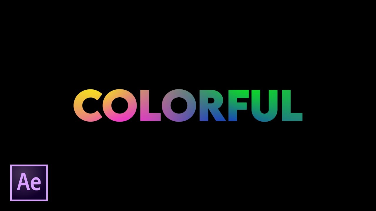 Particles Text Effect in After Effects - After Effects Tutorial - YouTube