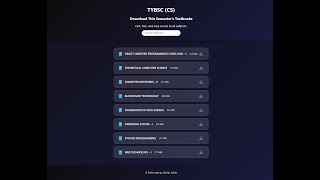 TEXTMATE DEMO - Textbook Downloader Web App for TYBSc CS Students
