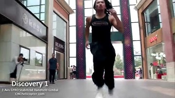 cnchelicopter Discovery1 handheld 3 axis Gyro stabilized gimbal for canon 5D and panasonic GH series