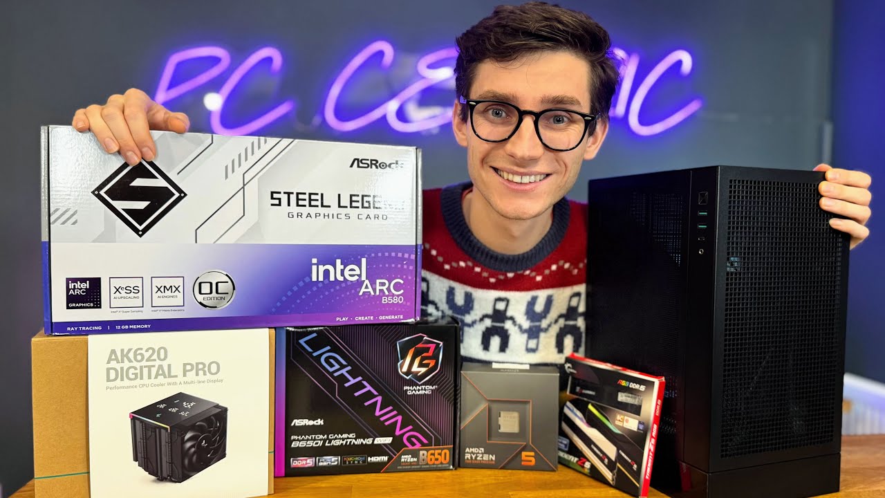 The TINY Intel ARC B580 Gaming PC Build! 🥳 LIVE - YouTube
