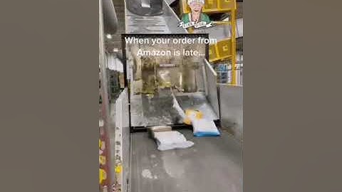 Why Amazon parcel delayed?