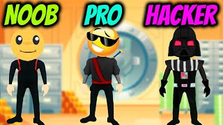 Thief King - NOOB vs PRO vs HACKER screenshot 4