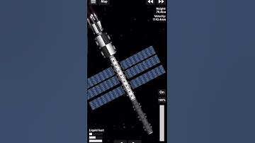 Sending a space station to Mars in Centari V rocket!(sfs) #space #spacex #spacetravel #sfs #rocket