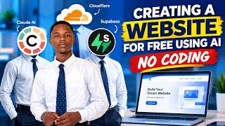 CREATING FREE WEBSITE USING AI TOOLS .... NO CODING