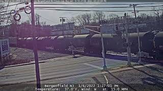 January 6 2022 24 Hrs CSX Trains Time Lapse