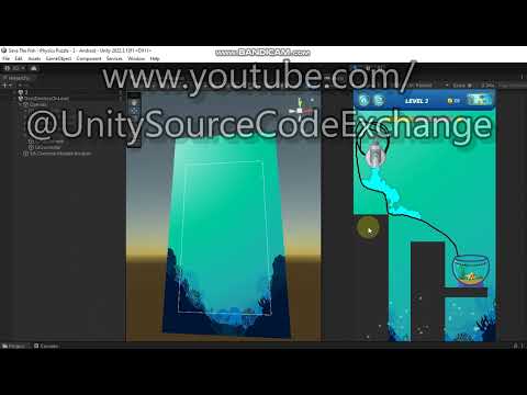 Save The Fish - Physics Puzzle - Unity Source Code for Exchange or Sale