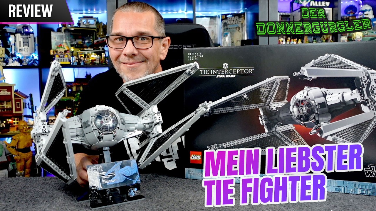 LEGO Star Wars UCS TIE Interceptor 75382 - Mein Lieblings TIE Fighter
