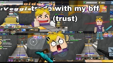 Trading with my best friend (Trusted) in jailbreak #blockmango #jailbreaktrading