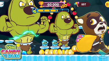 tom candy run : gameplay Walkthrough Part 20  (ios,Android)