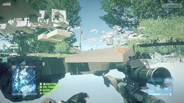 BF3 Beta Glitch - Under Map Tutorial