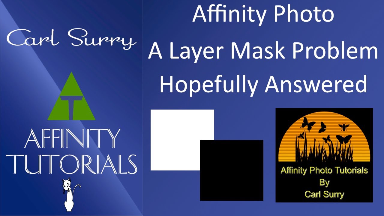 Affinity Photo - A Layer Mask Problem Hopefully Answered - YouTube