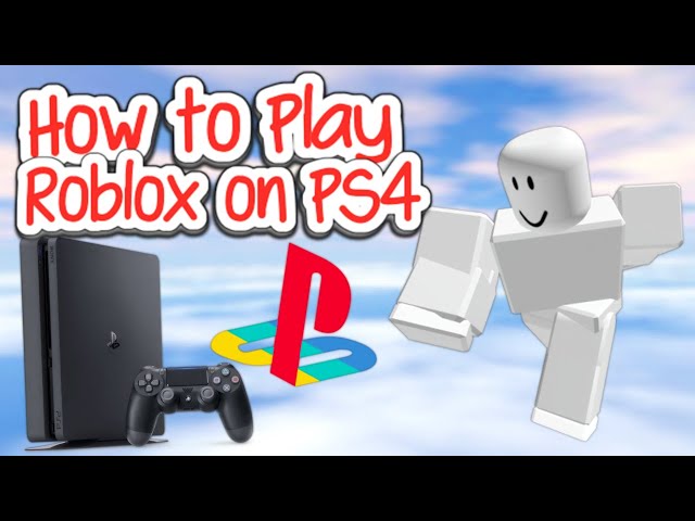 PLAYING ROBLOX ON PS4! (OFFICIAL GAMEPLAY) 