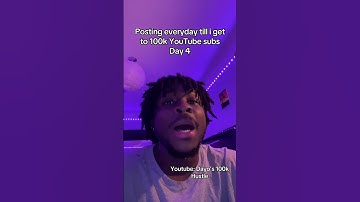 Posting everyday till i hit 100k subscribers day! We currently at 32 subs #100ksubscribers