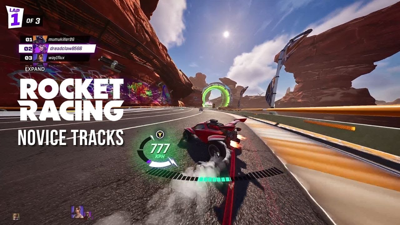 Rocket Racing Tracks Layout Rocket Racing | All Novice Tracks - YouTube