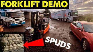 DEMO FORKLIFT | TRACTOR CLUE #CRAWFORDFARMS #187