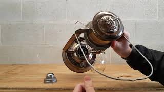 Burner, Globe, Wick Replacement on a Dietz Lantern