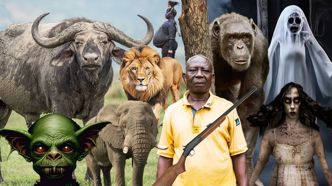 WONDERS 🙄 I met a giant spirit with fire facing me in the forest at midnight.I met a darkness Spirit