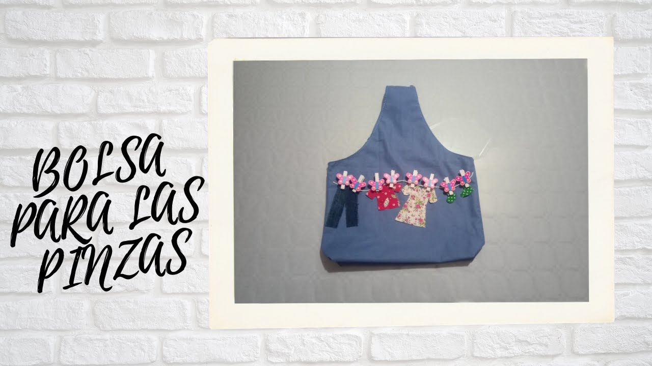 🔥BOLSA DE PINZAS PATCHWORK+👕TUTORIAL FÁCIL+HOY EMPIEZO A COSER #costura #tutorial #patchwork