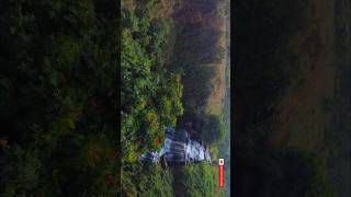 Beautiful Cinematic Drone Shot of Kintampo Waterfalls in Kintampo Ghana #shorts