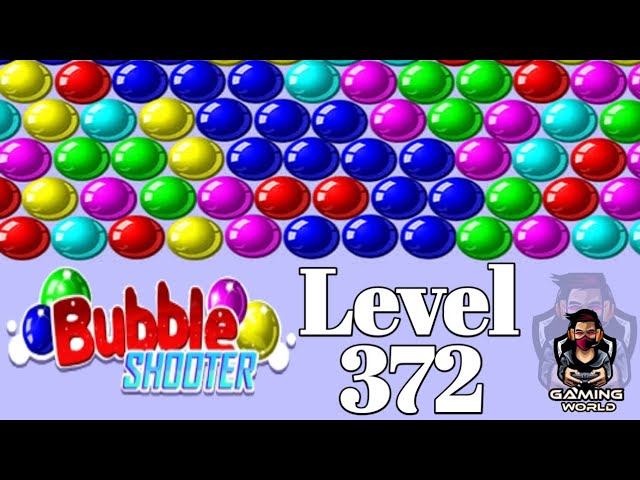 Bubble Shooter Gameplay, bubble shooter game level 372