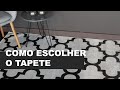 Ep 4 - Dicas de decoração, como escolher o tapete? | Como decorar a sala #4